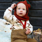 Silly Silas Acorn Brown w Maple Leaf Footless Tights