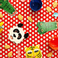 Panda Die Cut Greeting Card