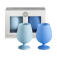 Sky + Kingfisher Stemm Silicone Unbreakable Wine Glasses
