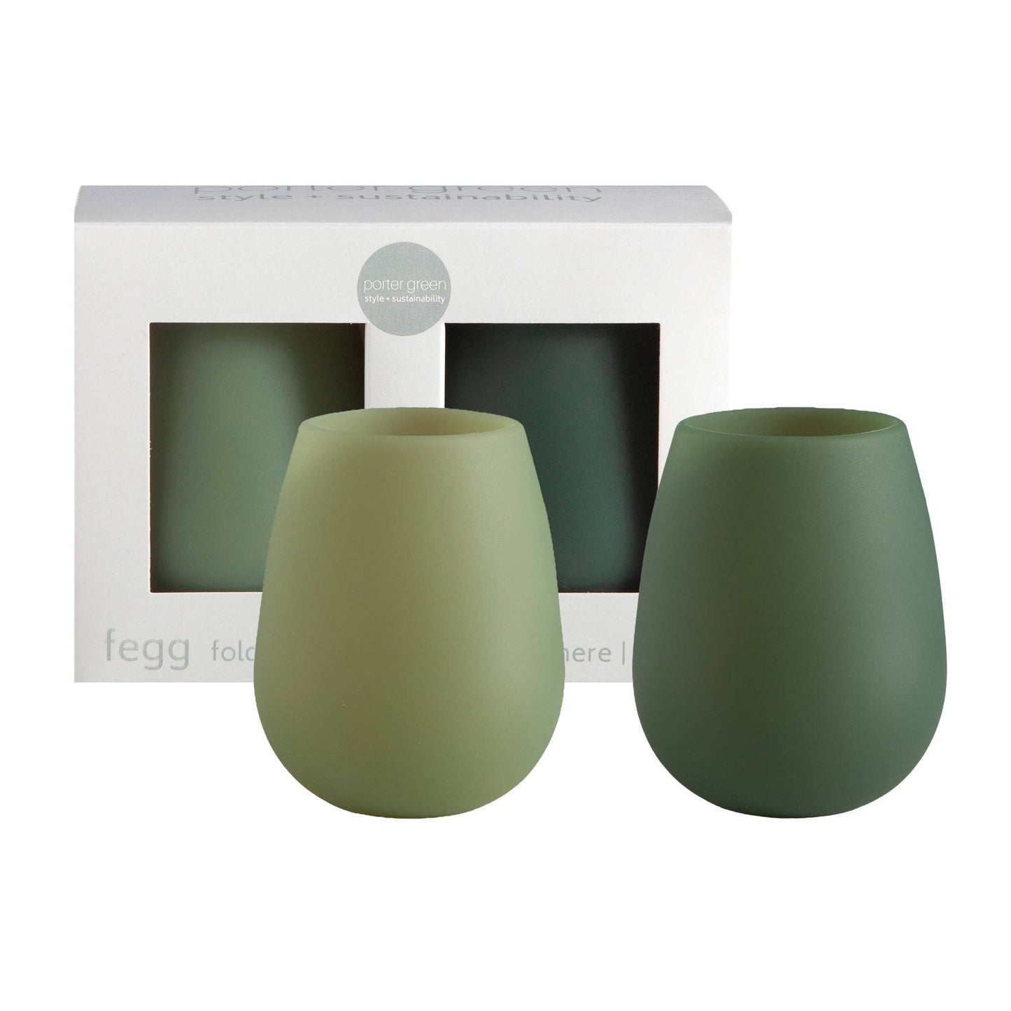 Sage + Olive Fegg Silicone Unbreakable Glasses