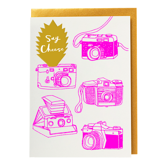 Say Cheese Greeting Card
