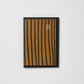 Kinshipped - Rust and Black Stripe Happy Birthday Greeting Card