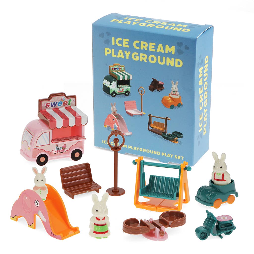 Little World Playset Ice Cream Playground