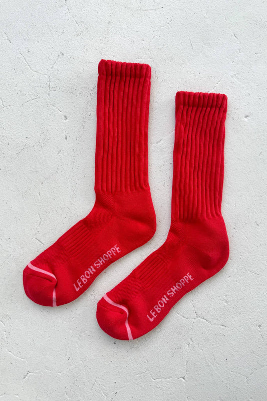 Le Bon Shoppe Strawberry Ballet Socks