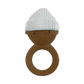 Gommu Ring Baby - Natural Rubber Teething Ring: Honey
