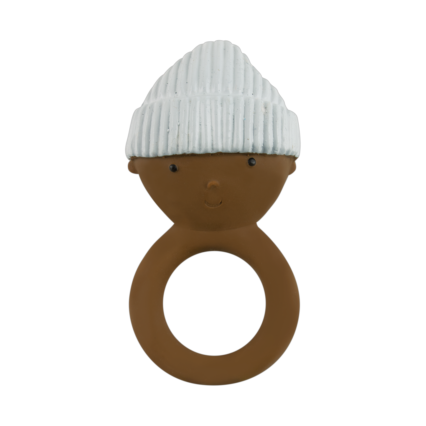 Gommu Ring Baby - Natural Rubber Teething Ring: Honey