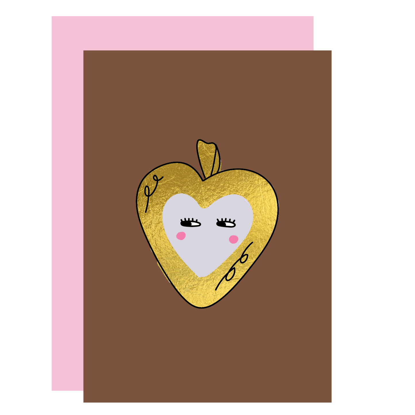 Locket Mini Greeting Card