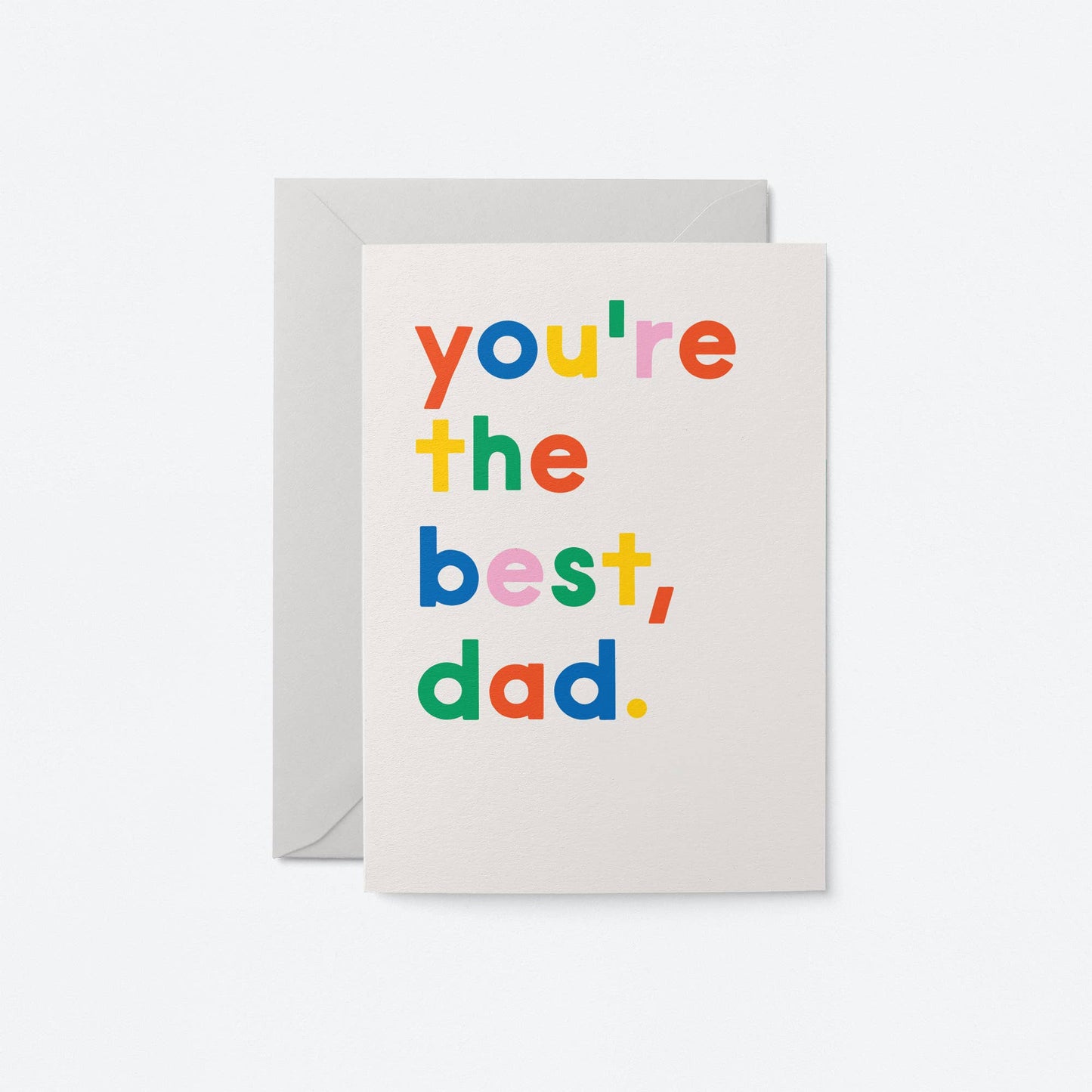 Best Dad Father's Day Greeting Card