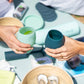 Mist + Ink Stemm Silicone Unbreaakble Wine Glasses