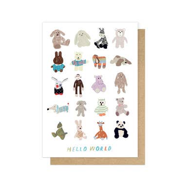 Hello World Greeting Card