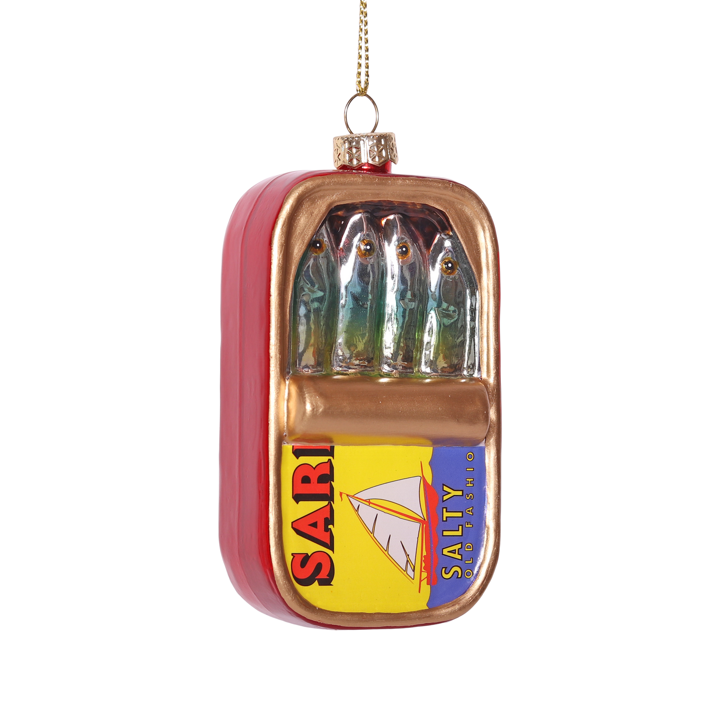 Sardines Can Glass Decoration