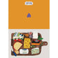 Cheeseboard Greeting Card