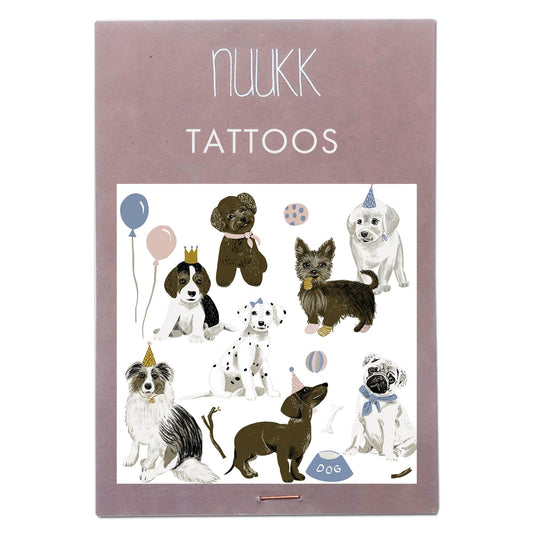 Dog Organic Temporary Tattoos