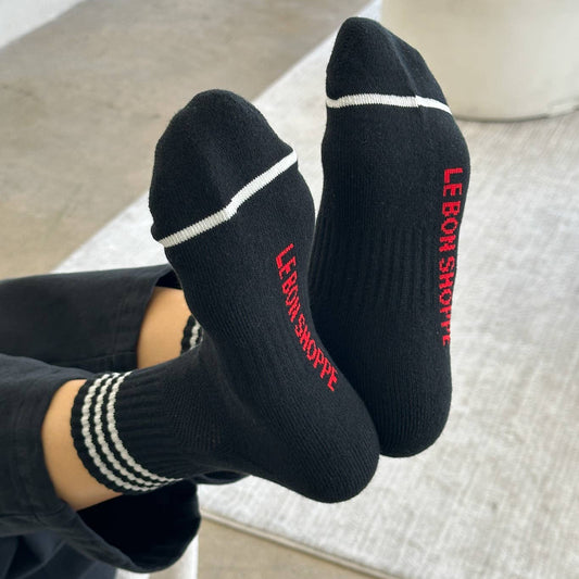 Le Bon Shoppe Black Girlfriend Socks