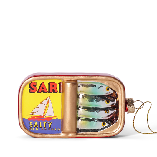 Sardines Can Glass Decoration