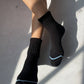 Le Bon Shoppe Black Swing Socks