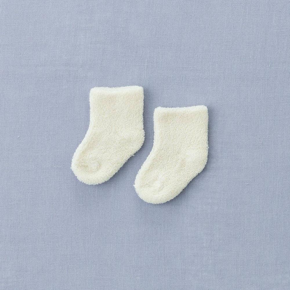 Fog Linen Baby Pile Socks