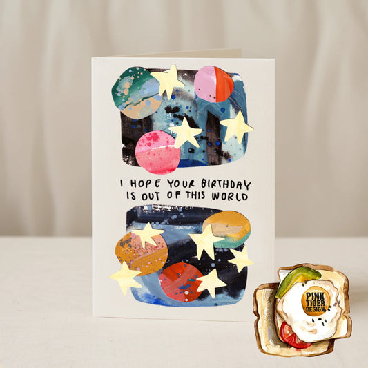 Hope Your Birthday Is Out Of This World Greeting Card
