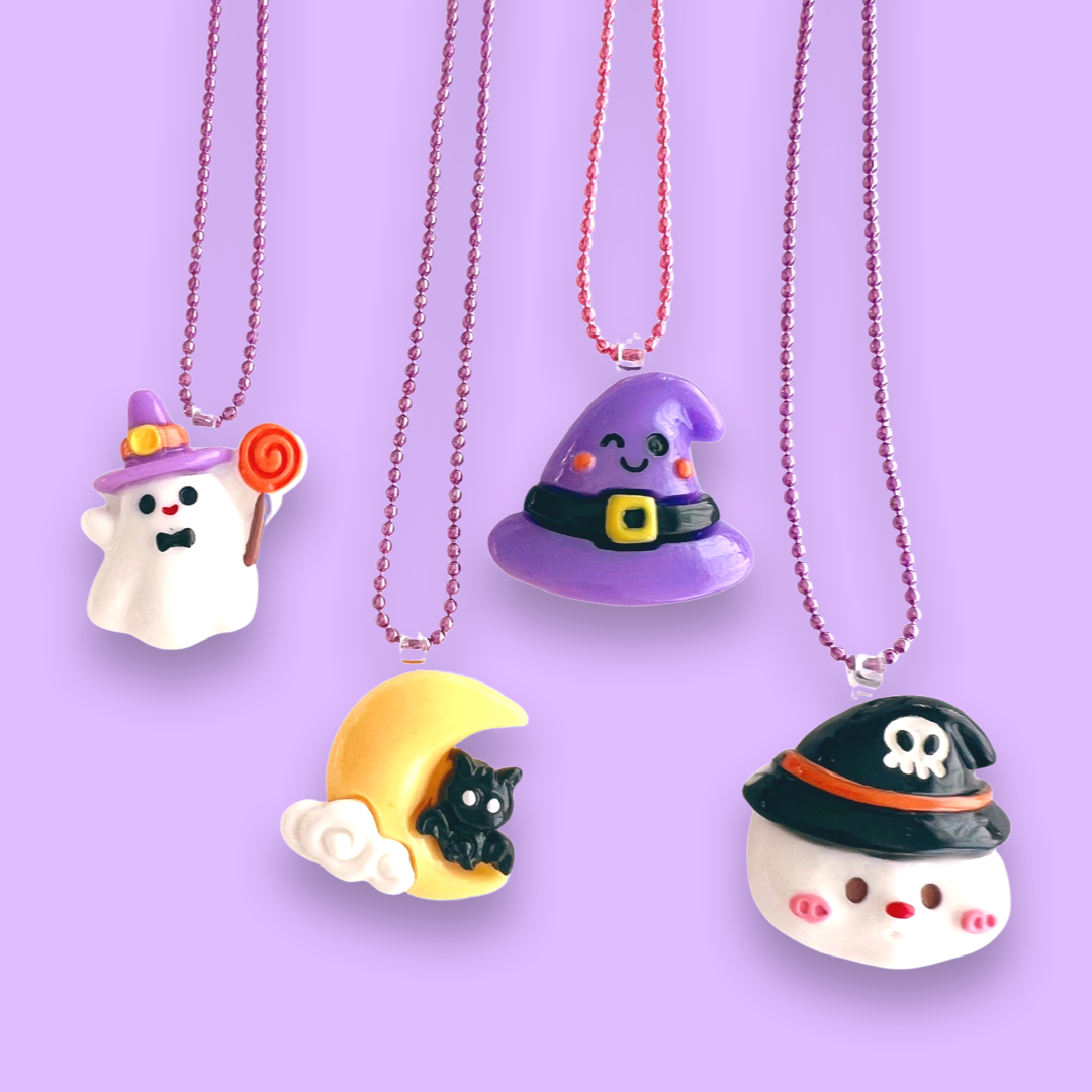 Pop Cutie Kawaii Lollipop Ghost Necklace