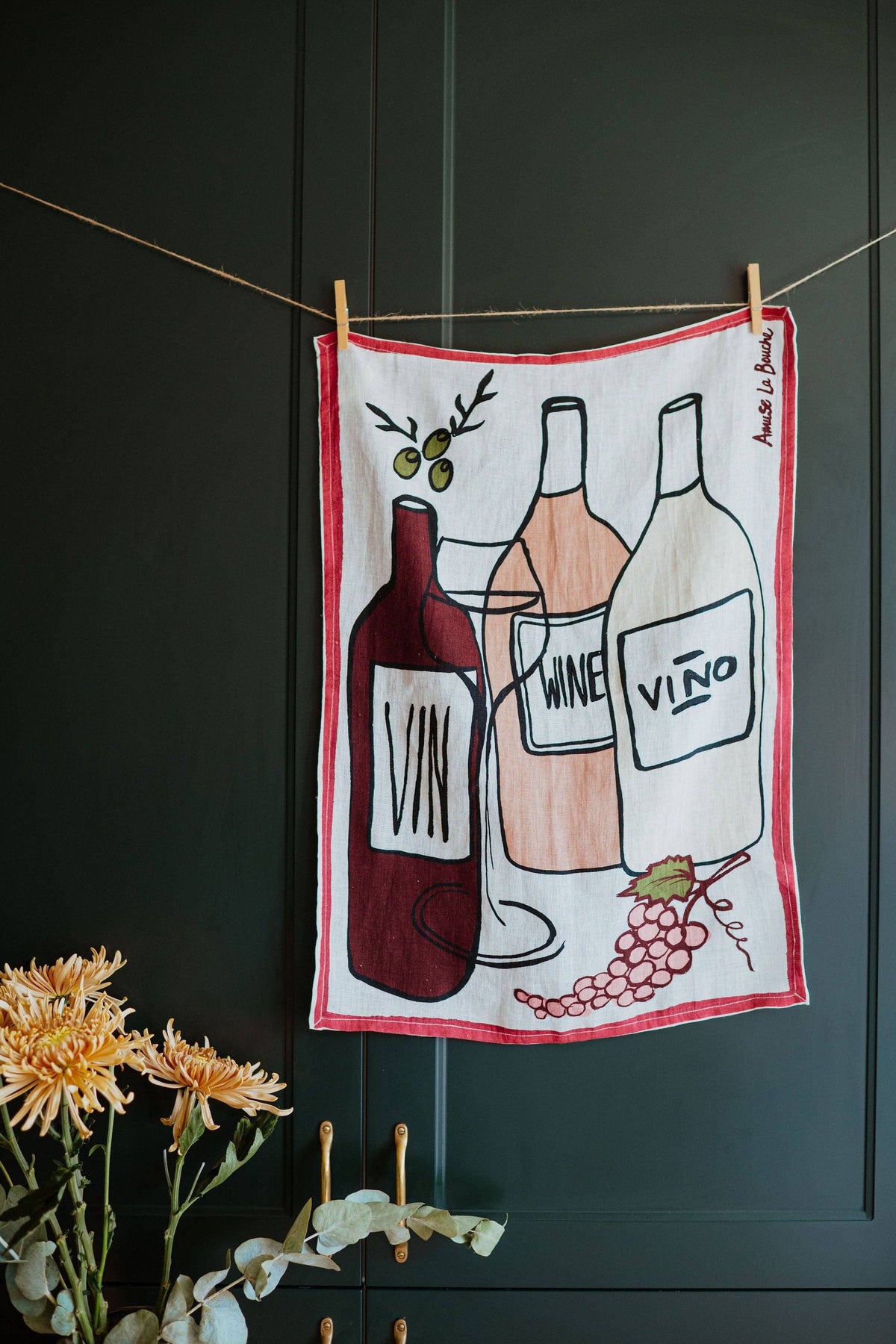 Wine Tea Towel