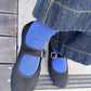 Le Bon Shoppe Blue Crisp Step Socks