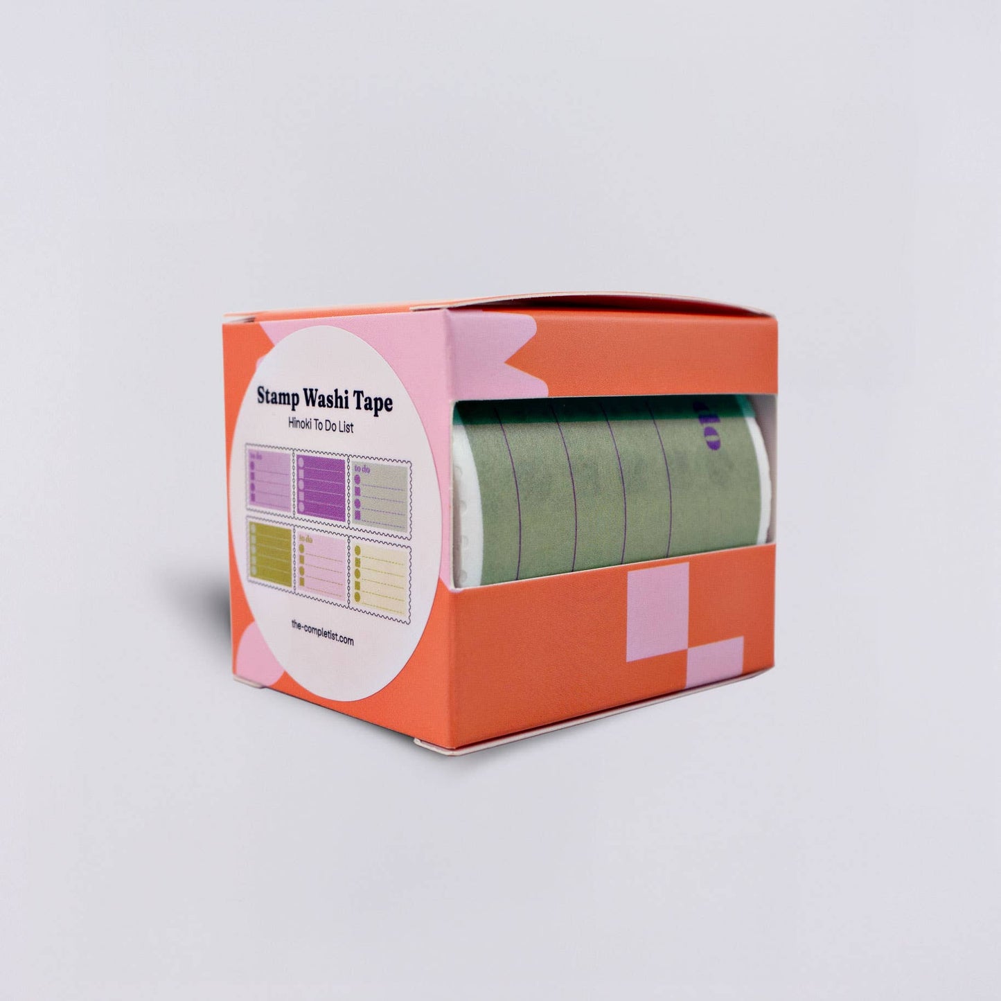 The Completist - Hinoki To Do Giant Stamp Washi Tape