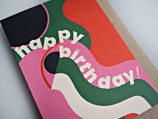The Completist - Laurel Birthday Card