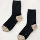 Le Bon Shoppe Black / Gold  Her Glow Socks