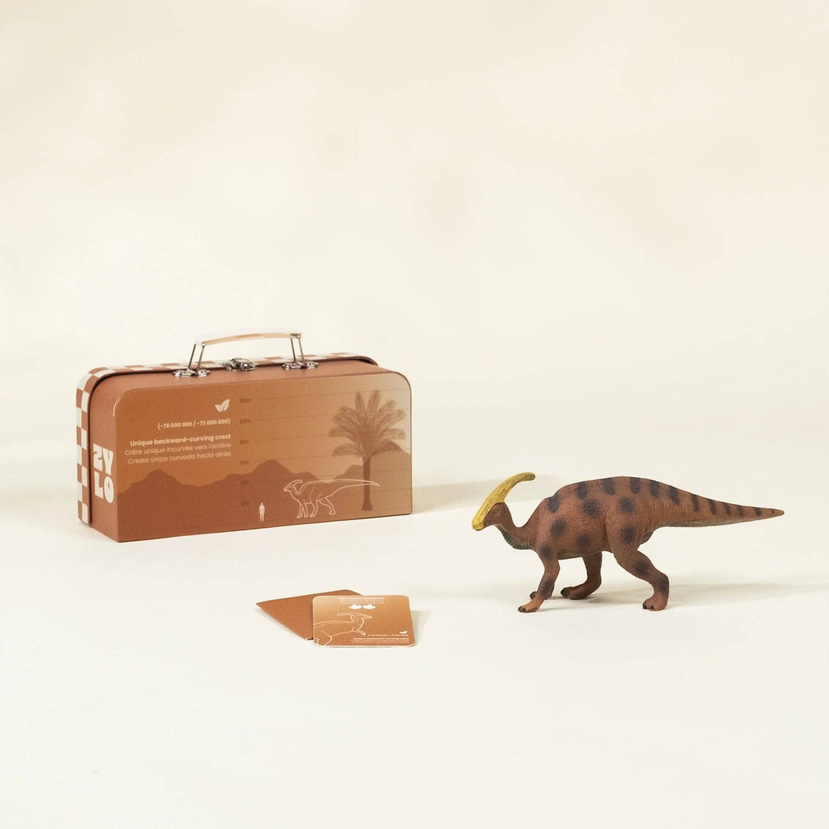 Parasaurolophus Dinosaur in a Collectable Box