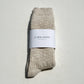 Le Bon Shoppe Oatmeal Cottage Socks