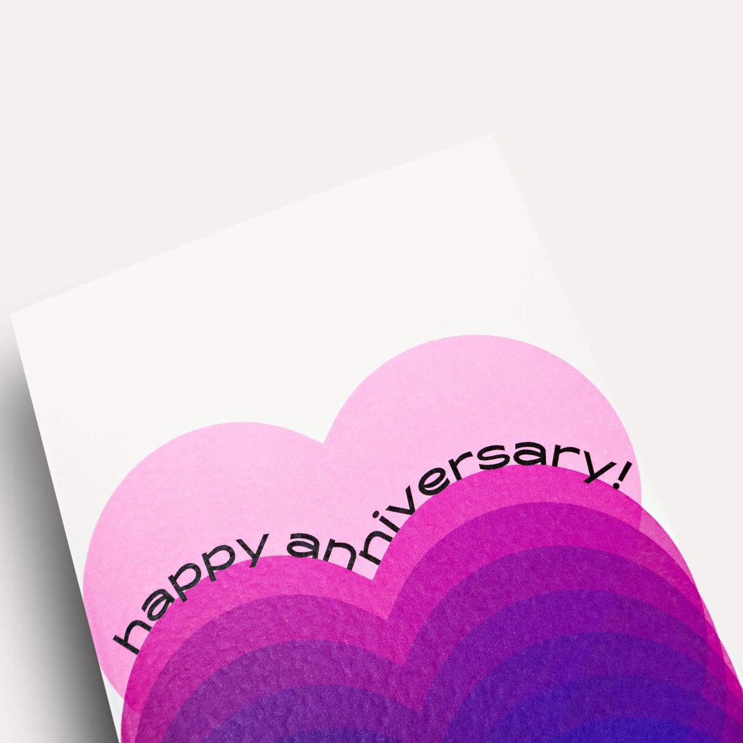 Heart Anniversary Greeting Card