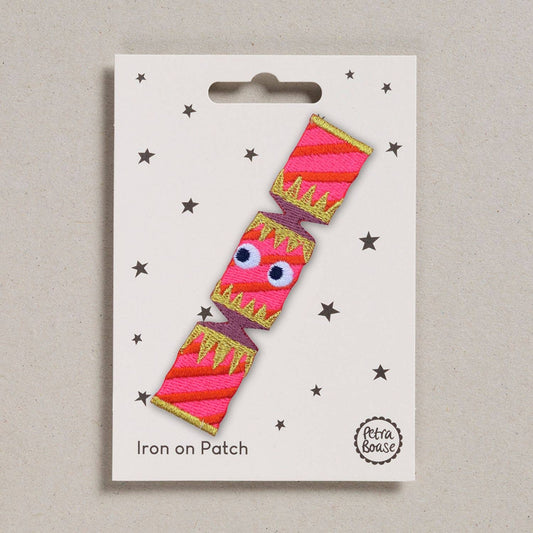 Christmas Cracker Iron on Patch