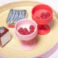 Cherry + Blush Mecc Silicone Unbreakable Cocktail Glasses