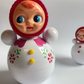 Retro Roly-Poly Doll White XL