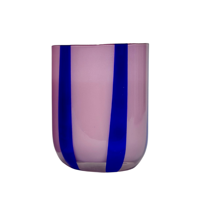 MÆGEN - Atina Glassware - Lilac & Navy