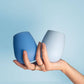Sky + Kingfisher Fegg Silicone Unbreakable Glasses