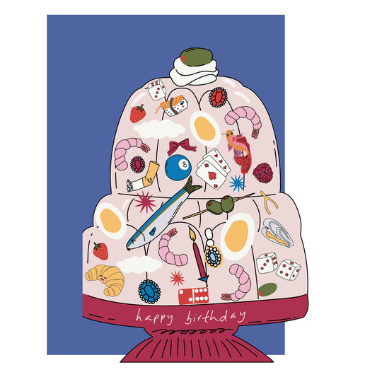 Hey Jelly Die Cut Greeting Card
