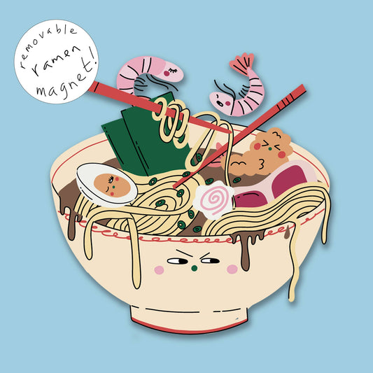 Ramen Magnet Greeting Card
