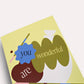 Minty Wonderful Greeting Card