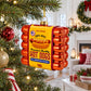 Premium Hot Dogs Pack Glass Christmas Ornament