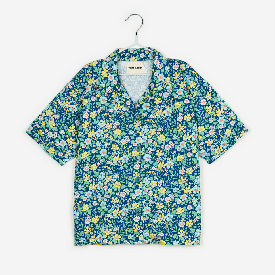 Tom & Boy Blue Floral Shirt