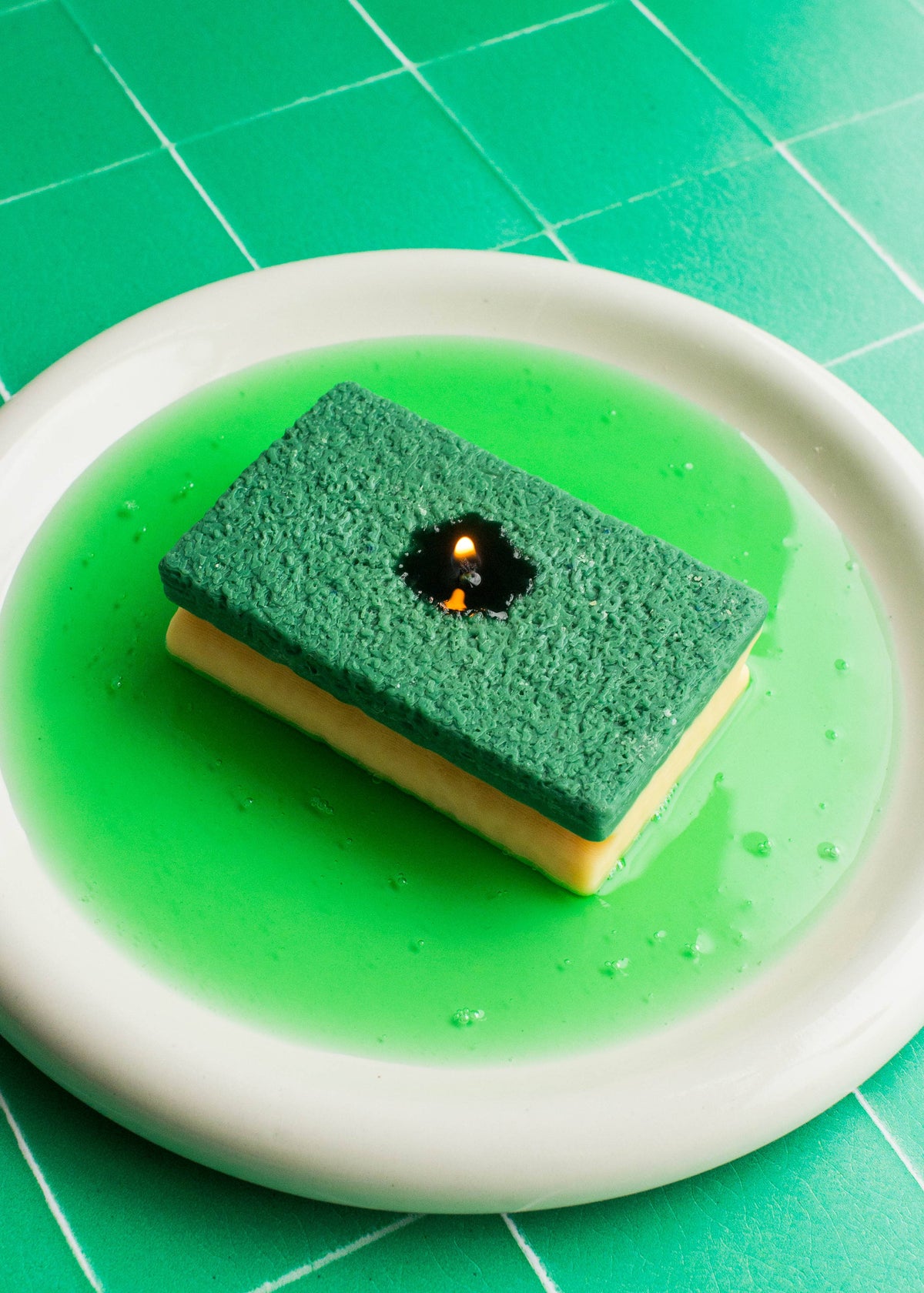 Sponge Soy Wax Candle
