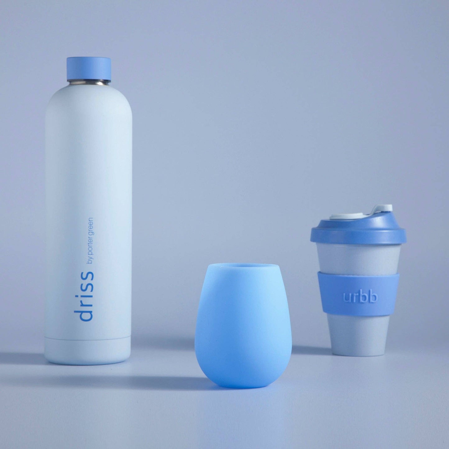 Sky + Kingfisher Fegg Silicone Unbreakable Glasses