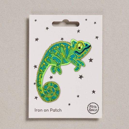 Chameleon Iron on Patch