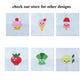 Kawaii Ice Lolly Mini Cross Stitch Kit In A Matchbox