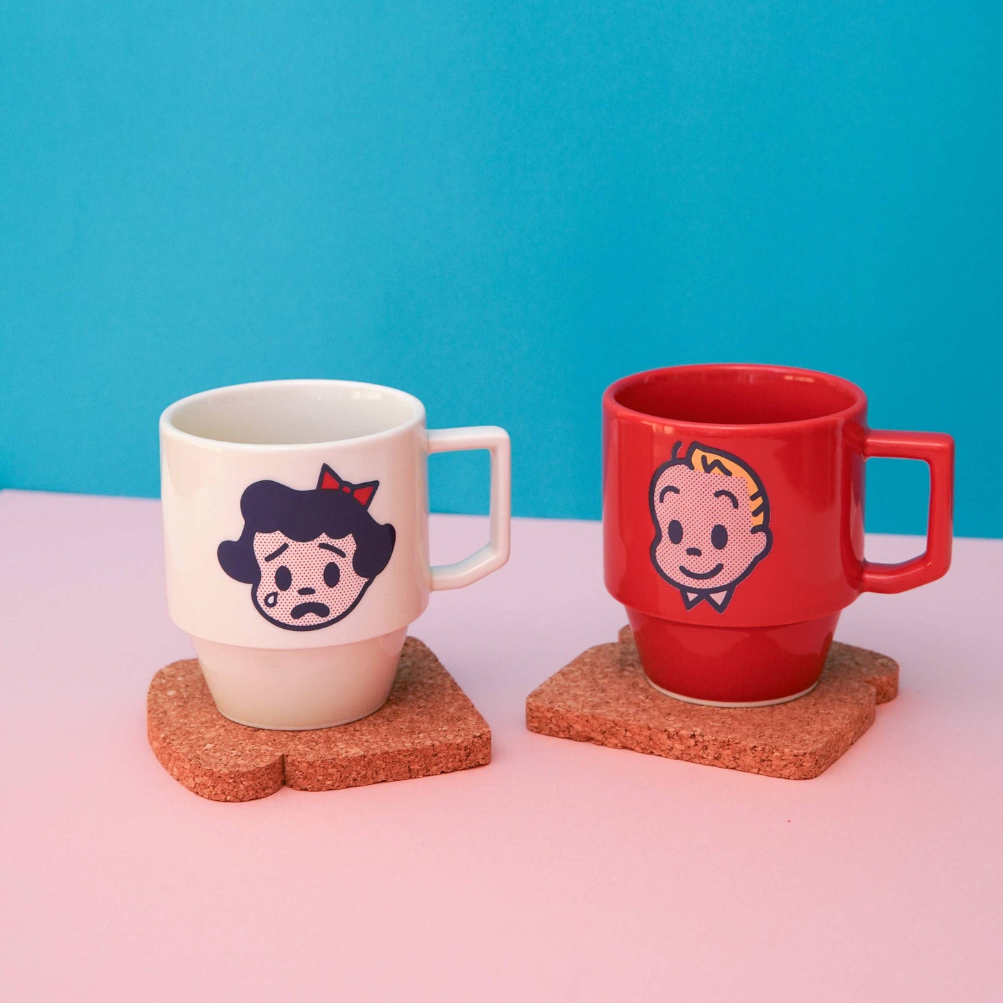 Red / Jack Stackable Hasami Mug