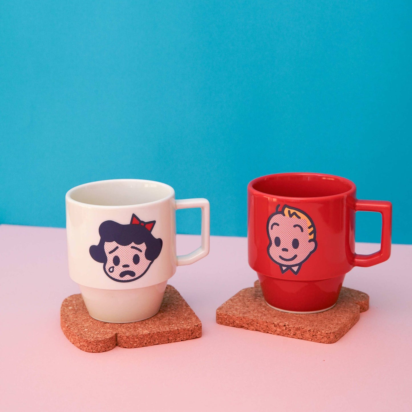 White / Betty Stackable Hasami Mug