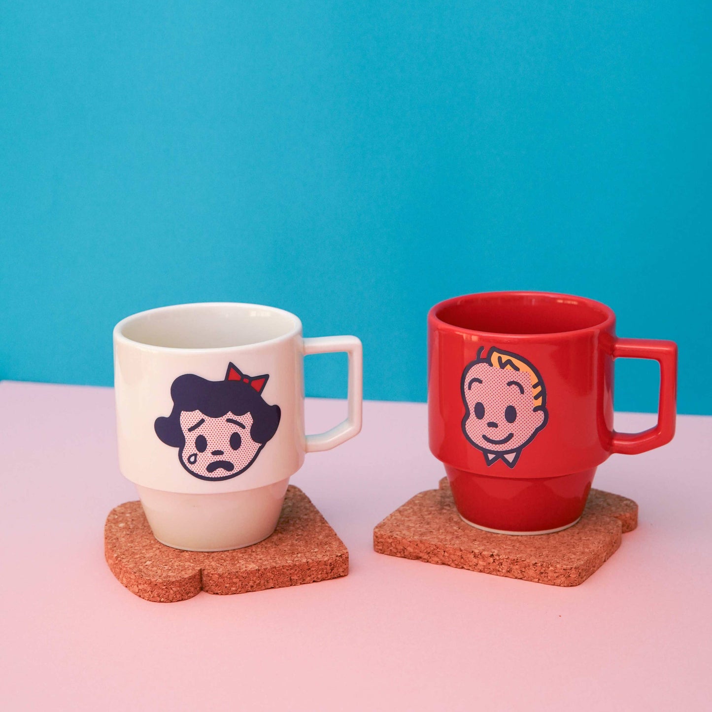 Yellow / Humpty Dumpty Stackable Hasami Mug