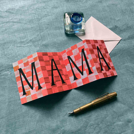 Mama Concertina Greeting Card