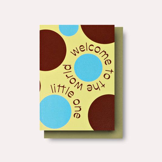 Dot Little One Greeting Card